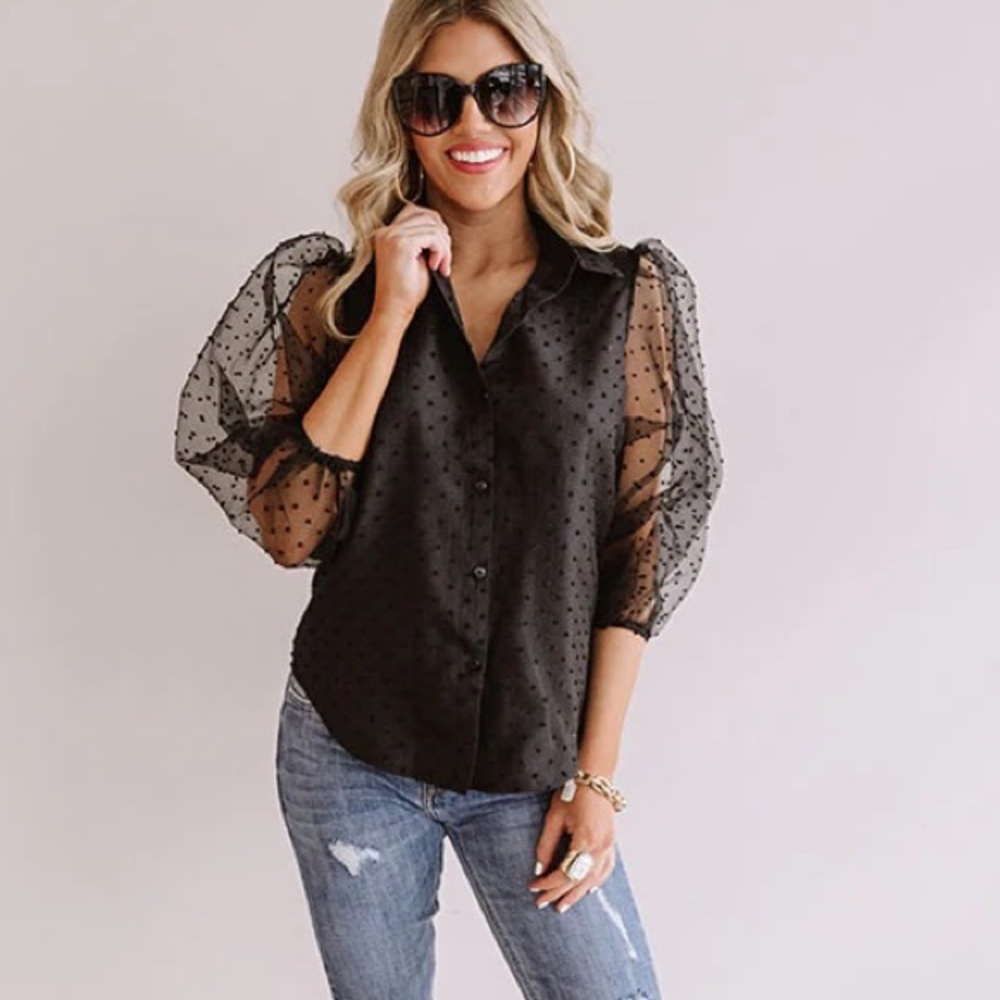 Black Dot Top